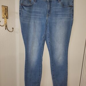 Old Navy Light Blue High-Stretch Skinny Jeans